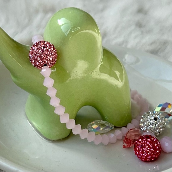 Swarcoski Crystal Beaded Bracelet - Picture 4 of 7